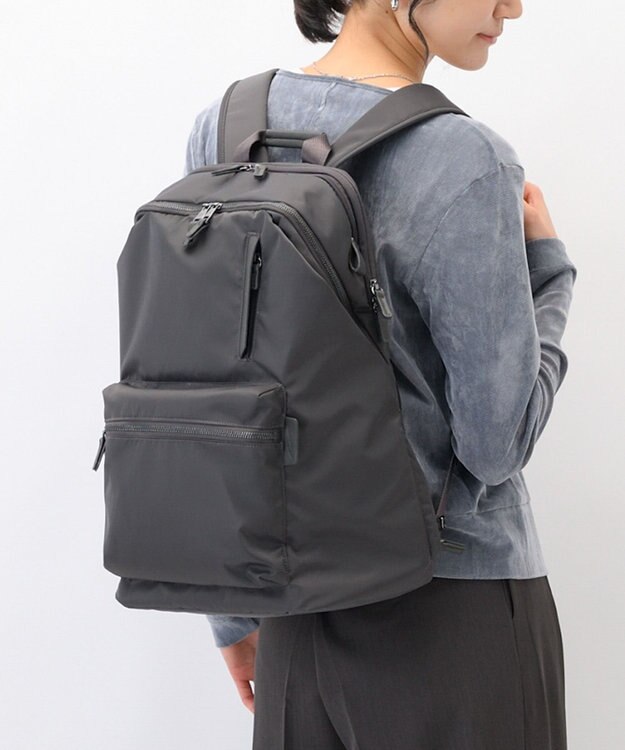 ACE BAGS & LUGGAGE W&.Day/Night ポッケス ハグリュック B4サイズ 15.6インチPC収納 20213 ダブルアンドデイナイト ダークグレー