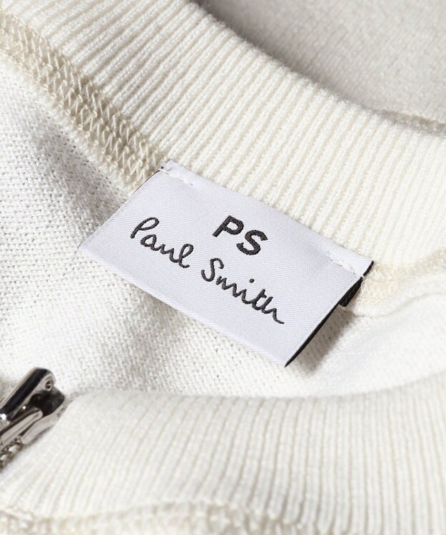 Paul Smith Horseshoe Leopardジップアップ ニット オフホワイト
