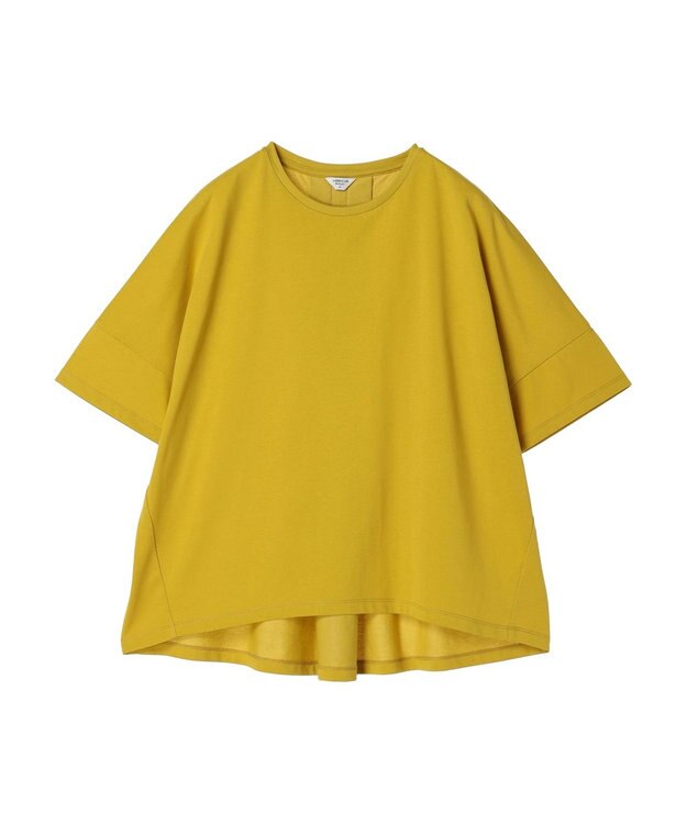 AMERICAN HOLIC 接触冷感バックタックカットプルオーバー Yellow