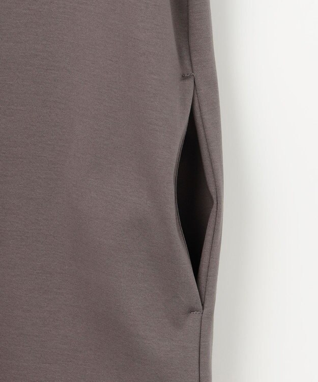J.PRESS LADIES S 【WEB限定】コットンスムース ポロワンピース モカ系