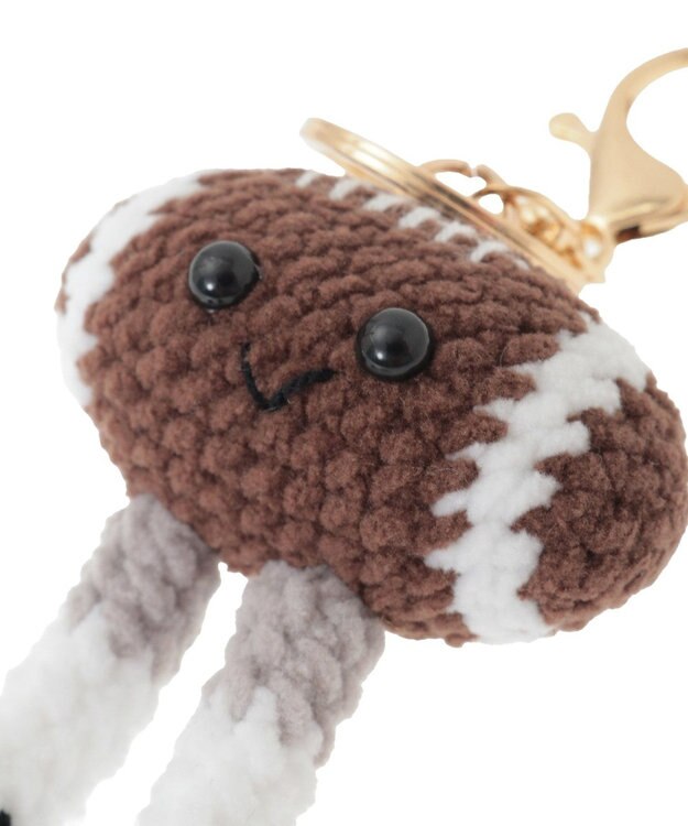 AMERICAN HOLIC ポーチinラグビーくんチャーム Brown