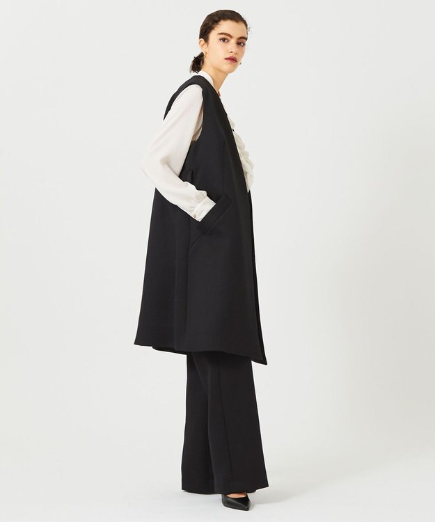 BEIGE， 【S-size】TOURNELLES / ロングジレ Black