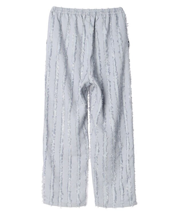 Green Parks ・ＳＵＧＡＲ　ＳＰＯＯＮ　フリンジジャカードパンツ Light Gray