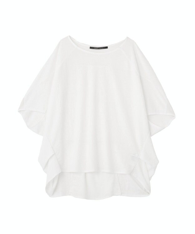 YECCA VECCA 異素材切替バックデザインプルオーバー Off White