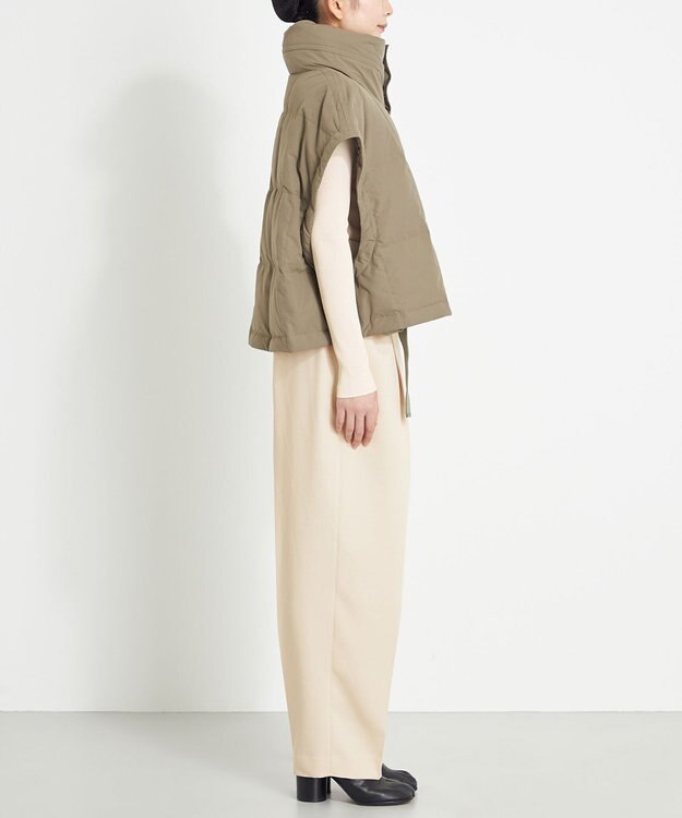 NAVE カスタムダウンコート カーキ系