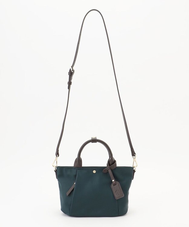 J.PRESS LADIES 【新色登場！・WEB限定カラーあり・2way】ナイロン ポシェット バッグ ダークグリーン系