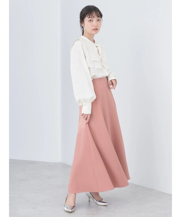 earth music&ecology ２ＷＡＹ衿ブラウス Flower