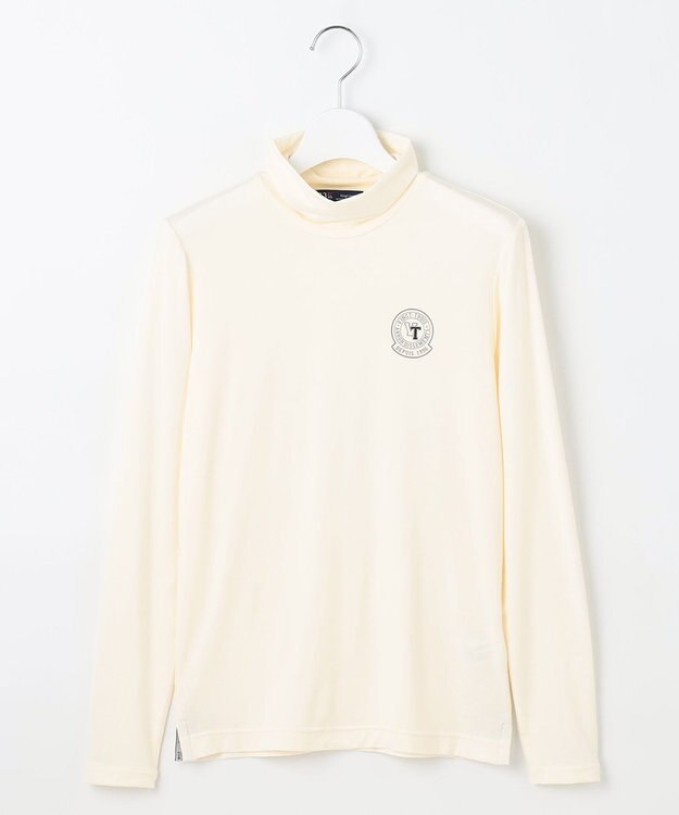 23区GOLF 【WOMEN】エニワイズモックネック ホワイト系