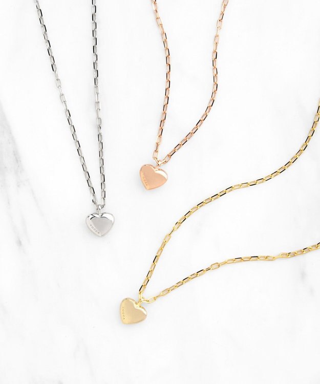 TOCCA FULL HEART NECKLACE ネックレス【星風まどかさん着用】 ローズ系
