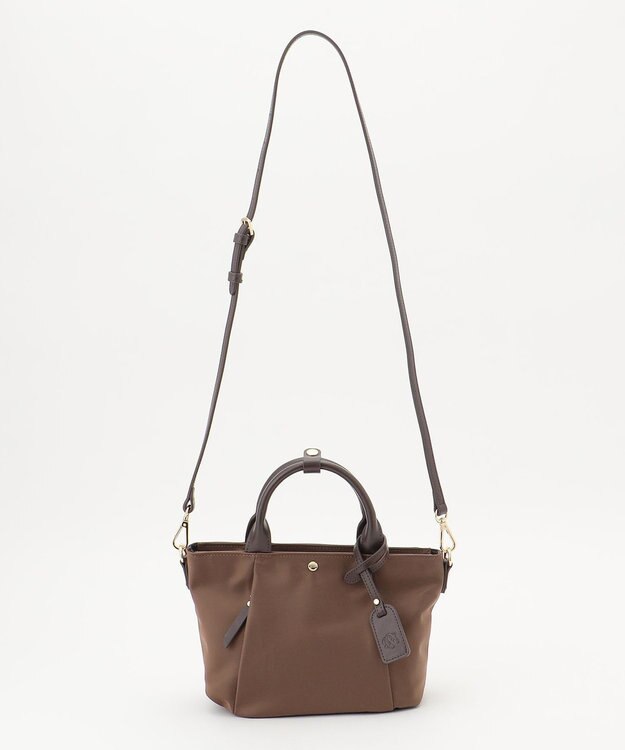 J.PRESS LADIES 【新色登場！・WEB限定カラーあり・2way】ナイロン ポシェット バッグ ブラウン系