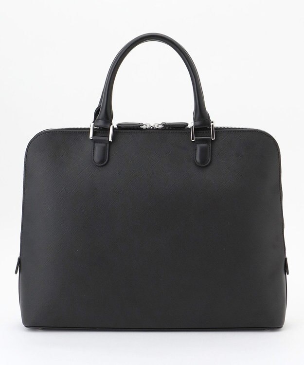 J.PRESS MEN 【定番】サフィアーノブリーフバッグ ブラック系