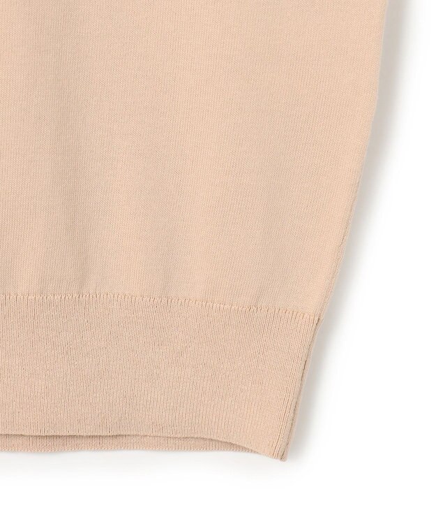 23区 L 【先行予約】プレミアムビオコットン クルーネック ニット ベージュ系