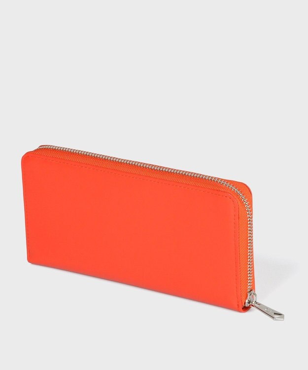 Paul Smith マーケトリーストライプラビット 長財布 コーラル