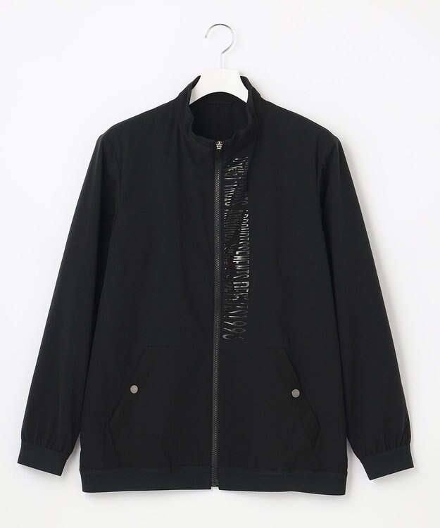 23区GOLF 【MEN】【ストレッチ・撥水】ストレッチタフタ ブルゾン ブラック系