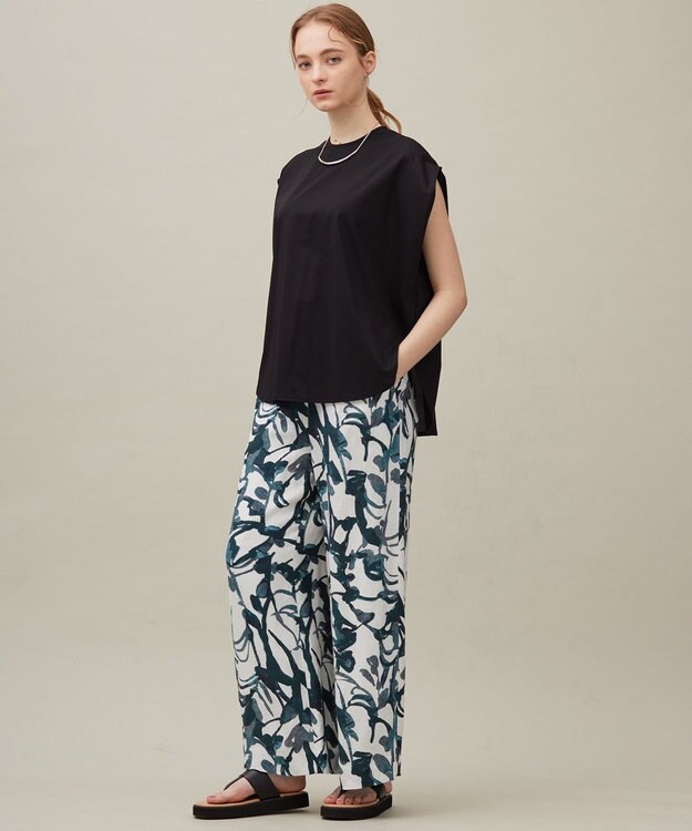 23区 【SACRA】モダンアイヴィー パンツ グリーン系5