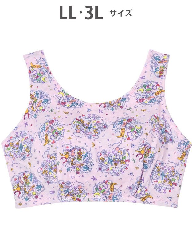 tsumori chisato SLEEP ナイトアップブラ　ノンワイヤーブラ　/ワコール　UBX545 ピンク