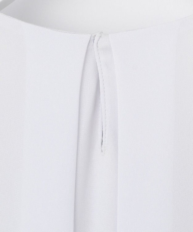 自由区 【新色追加・洗える】ロイヤルシフォン プルオーバーブラウス スカイブルー系