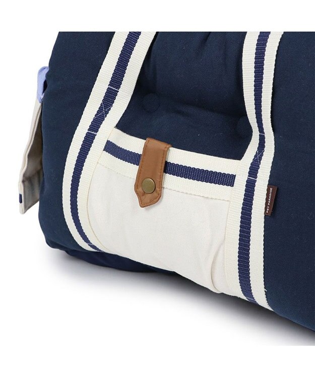 PET PARADISE ペットパラダイス ドライブキャリー 《ライン柄》 ネイビー