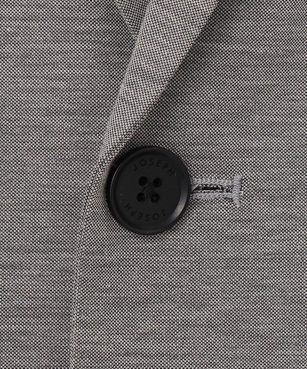 JOSEPH HOMME ハイゲージモックロディ　カットソージャケット ライトグレー系