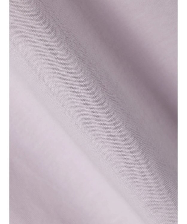 CRAFT STANDARD BOUTIQUE 接触冷感モックネックリングドットプルオーバー Lavender