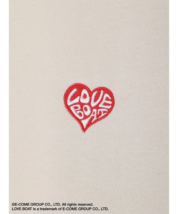 Green Parks ■別注　ＬＯＶＥ　ＢＯＡＴ　スウェットプルオーバー Ivory