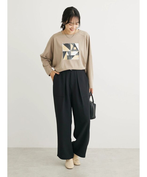 Green Parks ・ｆｕｒｒｙ　ｒａｔｅ　キカガクｐｔドルマンロンＴ Gray Beige