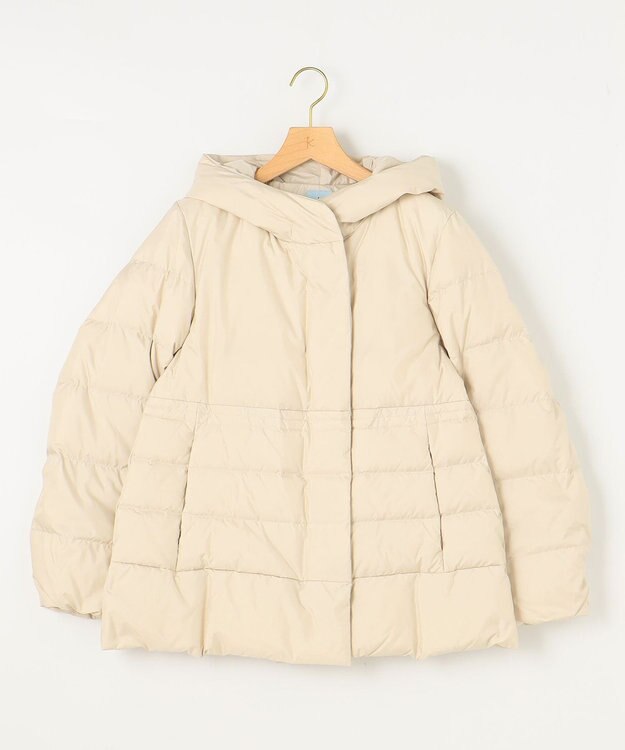 組曲 【洗える】パフィダウンジャケット アイボリー系