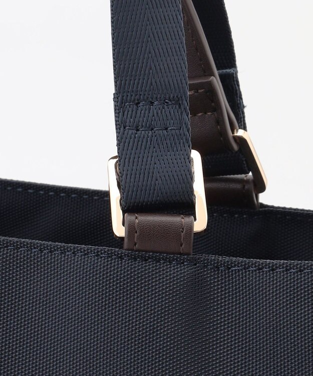 LA BAGAGERIE 縦長スクエアトート ネイビー