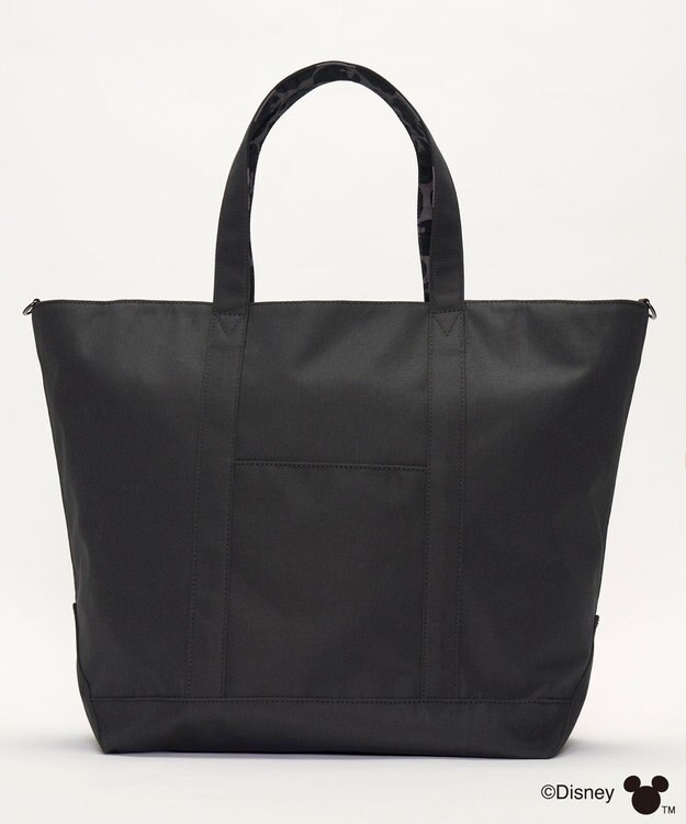 Y'SACCS 【Disney Collection】シルエットプリント2WAYトートバッグ ダークグレー