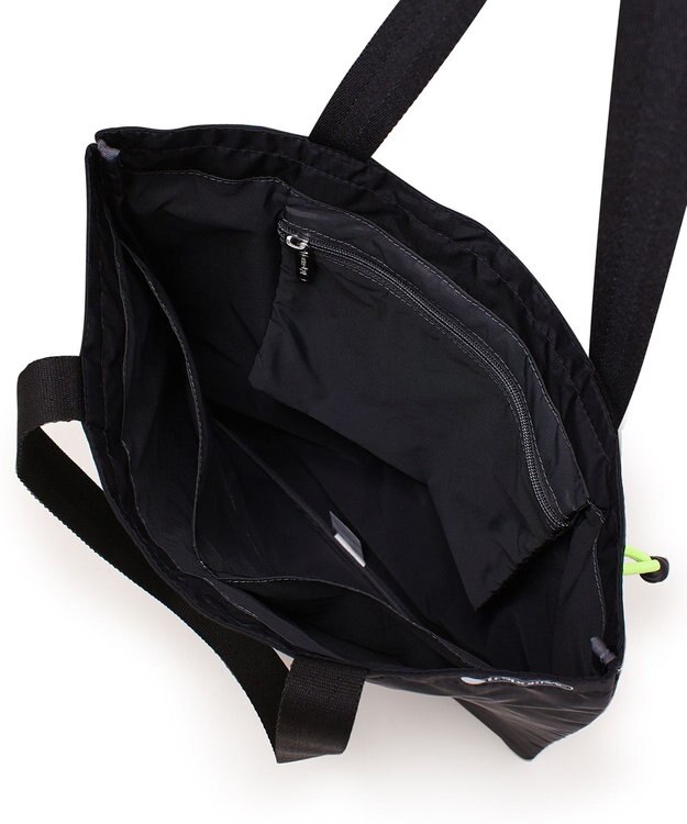 LeSportsac MSGM LG EMERALD TOTE/ロゴトートブラック ロゴトートブラック