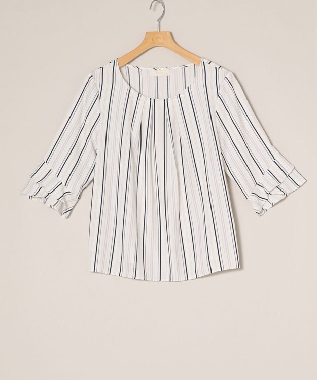 ONWARD Reuse Park 【any SiS】ブラウス春夏 ネイビー