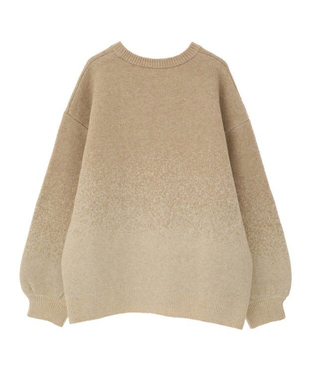 Green Parks ＦＡＮＴＡＳＩＡ／ジャガードニットプルオーバー Beige