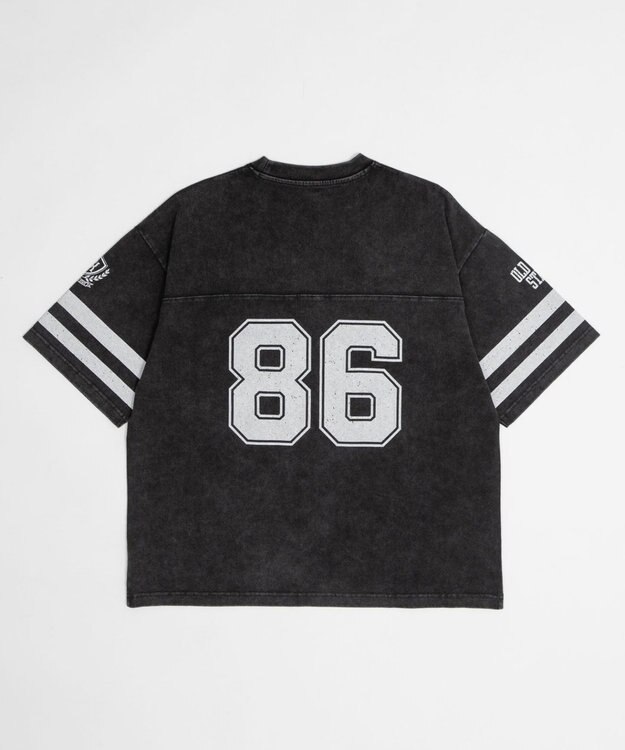 WEGO 【ユニセックス着用ITEM/MLサイズ展開】ナンバリングT（SS） ブラック