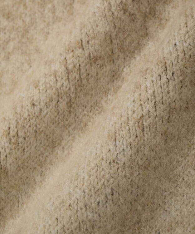 Green Parks ＦＡＮＴＡＳＩＡ／ジャガードニットプルオーバー Beige