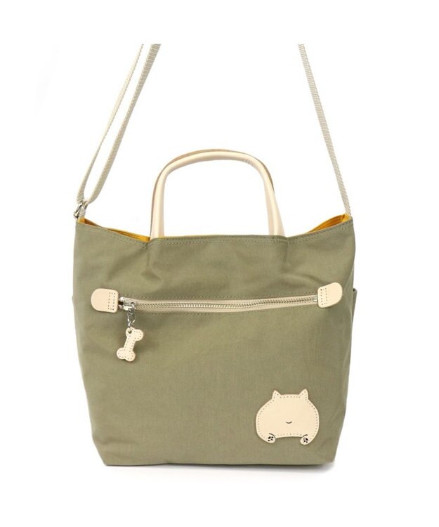 Regalo Felice 【軽量 / 弱撥水 / お散歩バッグにもオススメ】トート / REGALO GYO(サンドグレー×おしり)