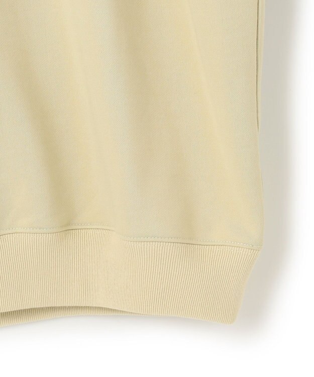 UNFILO MENS ナイロン裏毛 クルーネック ベージュ