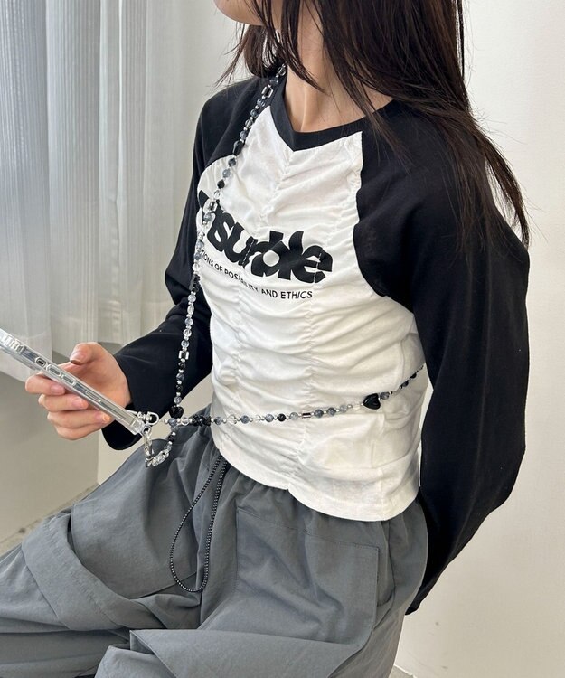 WEGO モチーフビーズストラップ 柄4