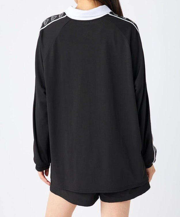 OP／FILA 【Kappa】ラッシュゲームシャツ・ボードショーツ付き　4点セット水着 ブラック