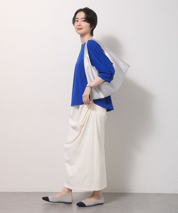 Green Parks 洗えるニットパンプス Gray