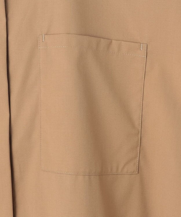 #Newans 【洗える】ラウンドフリルワンピース キャメル