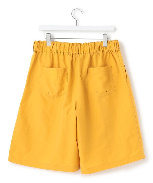 J.PRESS YORK STREET 【UNISEX】ナイロンワッシャー ショートパンツ イエロー系