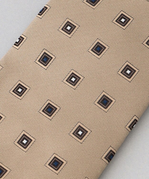 GOTAIRIKU GOTAIRIKU別注【日本製】シルク ネクタイ_小紋柄 ベージュ系8