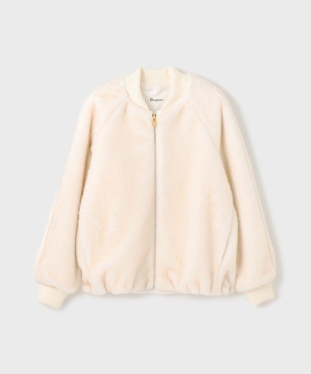 GRACE CONTINENTAL フェイクミンクファーブルゾン キナリ