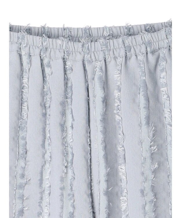 Green Parks ・ＳＵＧＡＲ　ＳＰＯＯＮ　フリンジジャカードパンツ Light Gray