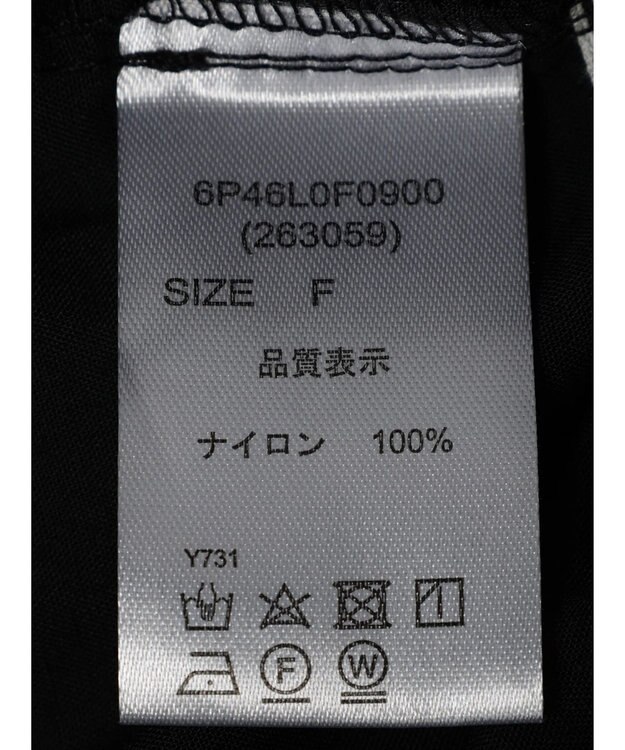 Green Parks ・ＥＬＥＮＣＡＲＥ　ＤＵＥリボンポケットカーゴパンツ Black