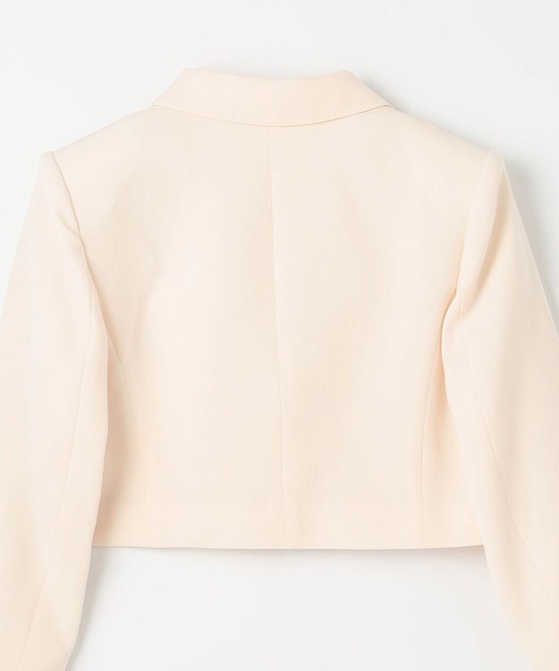 GRACE CONTINENTAL トリアセショート丈ジャケット キナリ