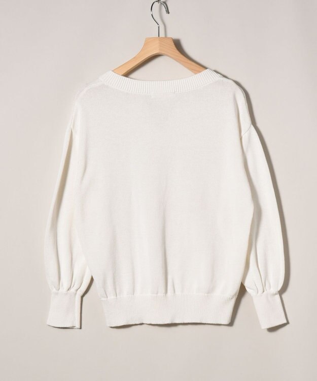 ONWARD Reuse Park 【組曲】ニット春夏 ホワイト