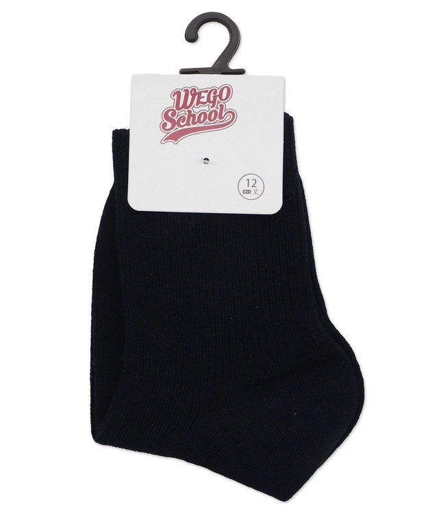 WEGO 【SCHOOLITEM】スクールアンクルソックス ネイビー