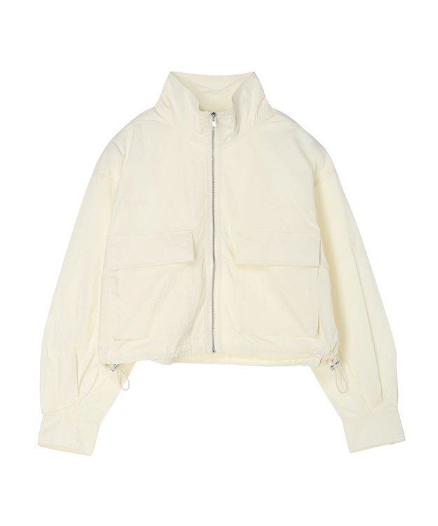 Green Parks ・ＥＬＥＮＣＡＲＥ　ＤＵＥ　スタンドナイロンブルゾン Ivory