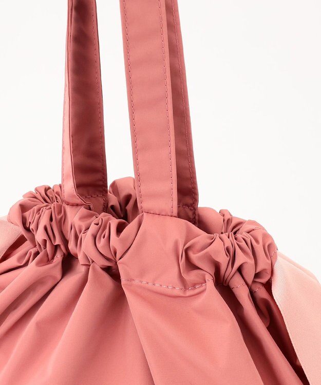 TOCCA 【A4サイズ対応・折りたたみ可】TRAVELING SUBBAG ロゴサブバッグ ピンク系